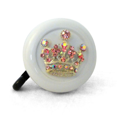 Princess Crown Bike Bell By CruiserCandy.com