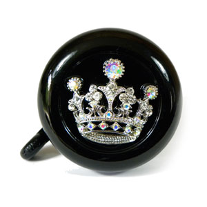 Princess Black Bike Bell By CruiserCandy.com