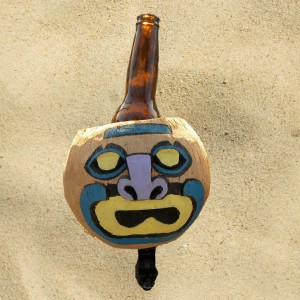 Coconut Mad Face Drink Holder By CruiserCandy.com Coconut Mad Face Drink Holder By CruiserCandy.com