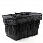 Black Bike Basket Liner by CruiserCandy.com