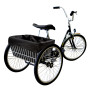 CruiserCandy - Trike Basket Liner - Black